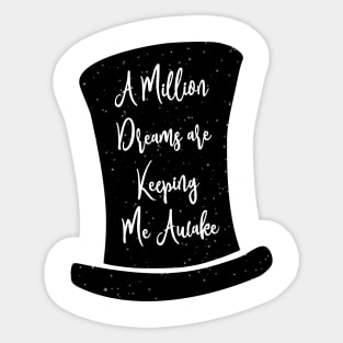 Greatest showman, a million dreams, song,  musical Sticker